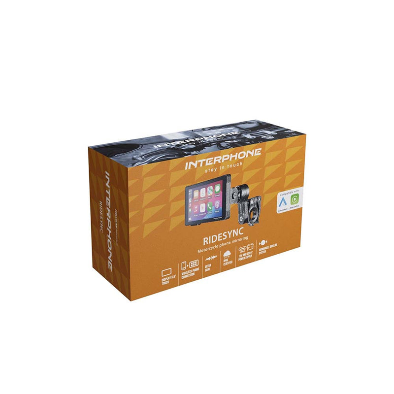 Interphone SYNC 55 CarPlay & Android Auto Display Motor – 5,5" Touchscreen