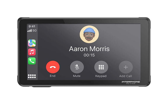 Interphone SYNC 55 CarPlay & Android Auto Display Motor – 5,5" Touchscreen