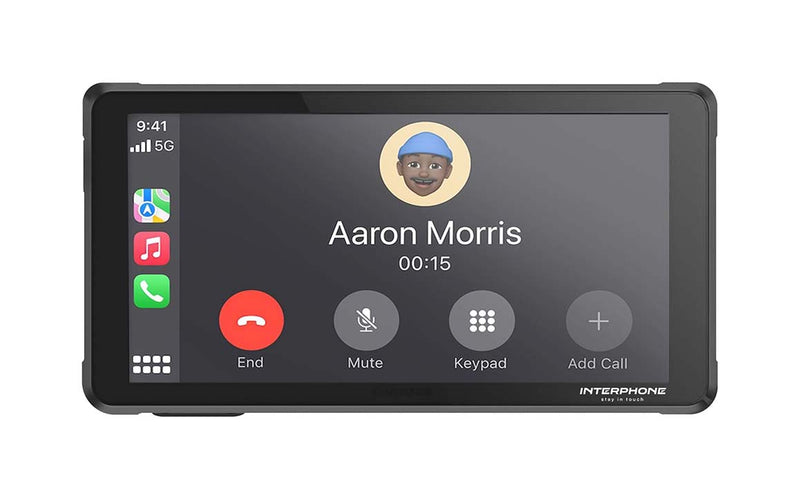 Interphone SYNC 55 CarPlay & Android Auto Display Motor – 5,5" Touchscreen