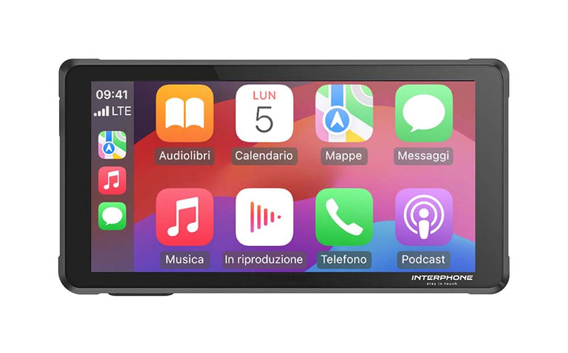 Interphone SYNC 55 CarPlay & Android Auto Display Motor – 5,5" Touchscreen