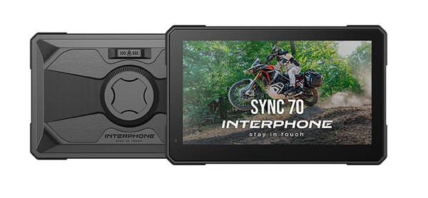 Interphone SYNC 70 CarPlay & Android Auto Display Motor – 7" Touchscreen