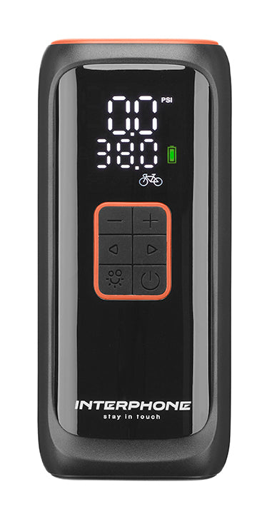 Interphone Smart Air Pump 4000 mAh – Draadloze Bandenpomp Motor, Auto & Fiets