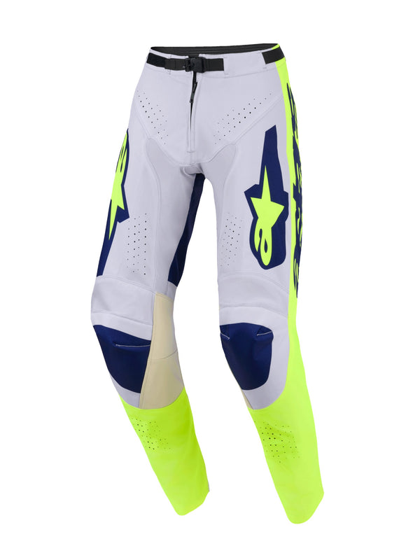 Alpinestars Racer Air Riway Grey/Fluo Yellow/Blue Motocross Pants