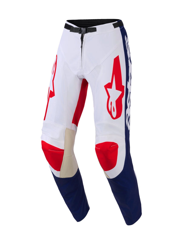 Alpinestars Racer Riway White/Blue/Red Motocross Pants