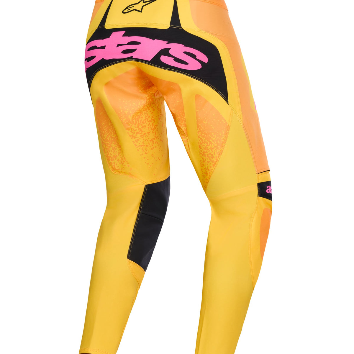Alpinestars Techstar Nomur Orange/Gelb/Pink Crosshose