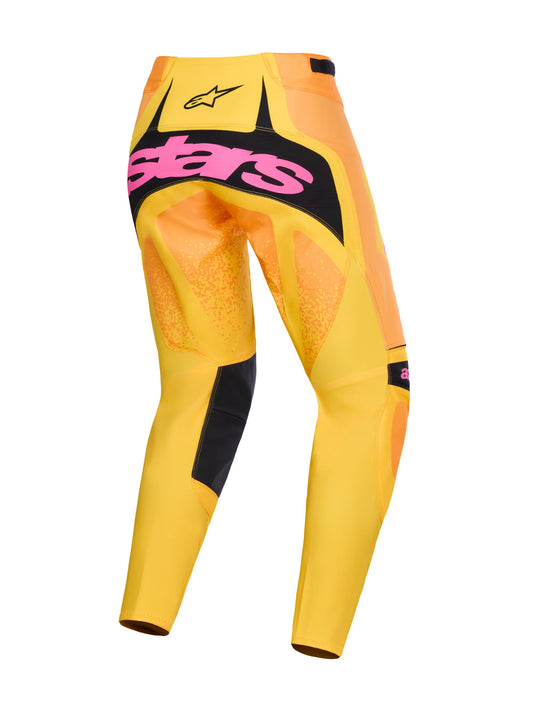 Alpinestars Techstar Nomur Orange/Gelb/Pink Crosshose