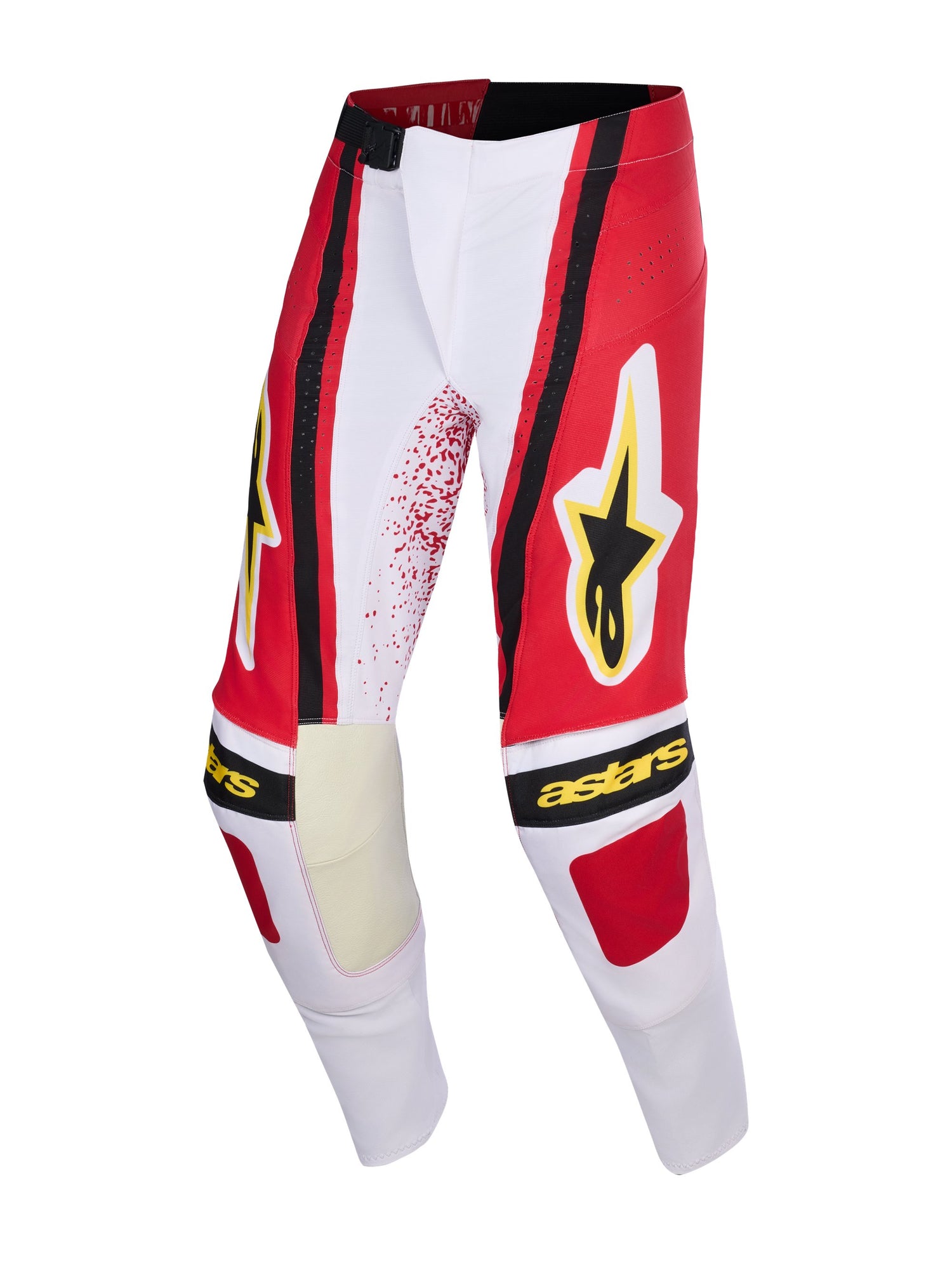 Alpinestars Techstar Nomur Grau/Rot/Schwarz Motocrosshose