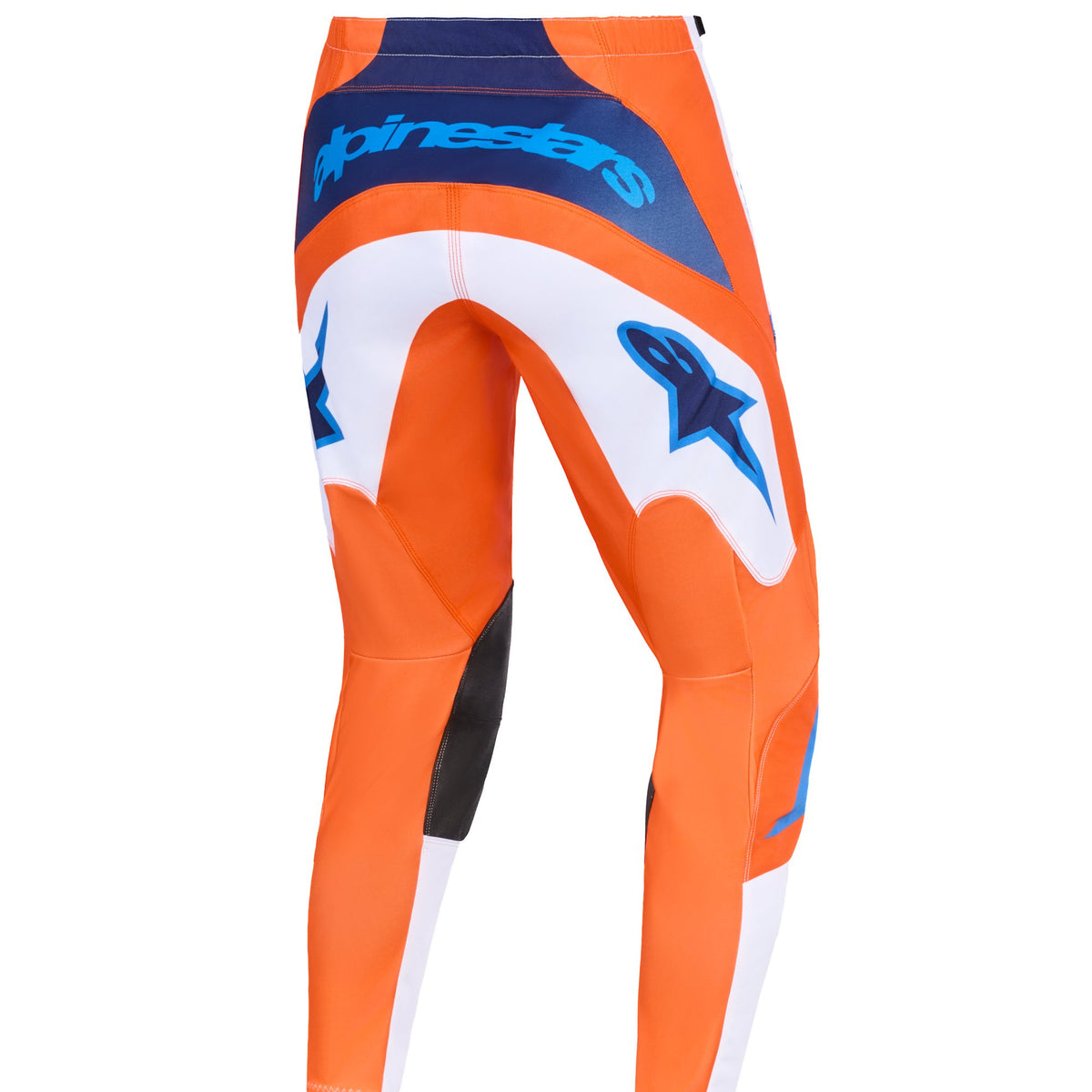 Alpinestars Fluid Grid Oranje/UCLA Blauw Crossbroek