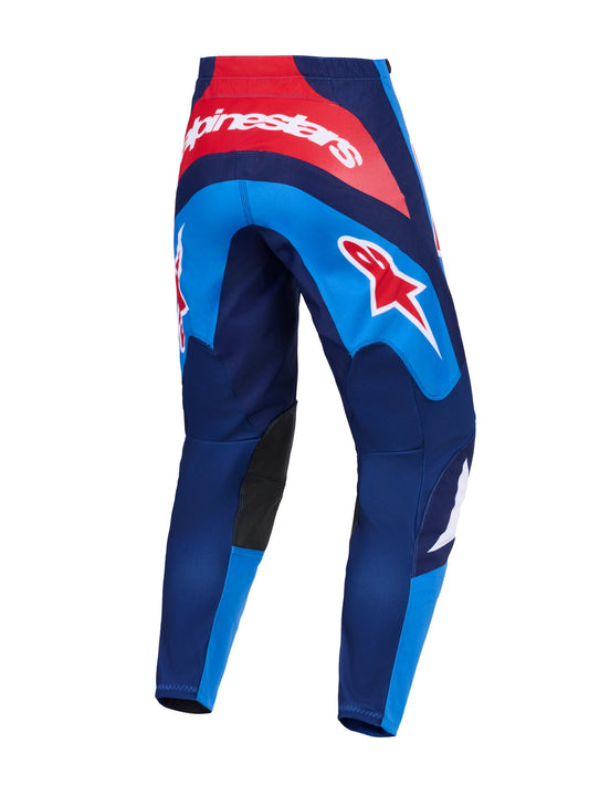 Alpinestars Fluid Grid Rot/Blau Crosshose
