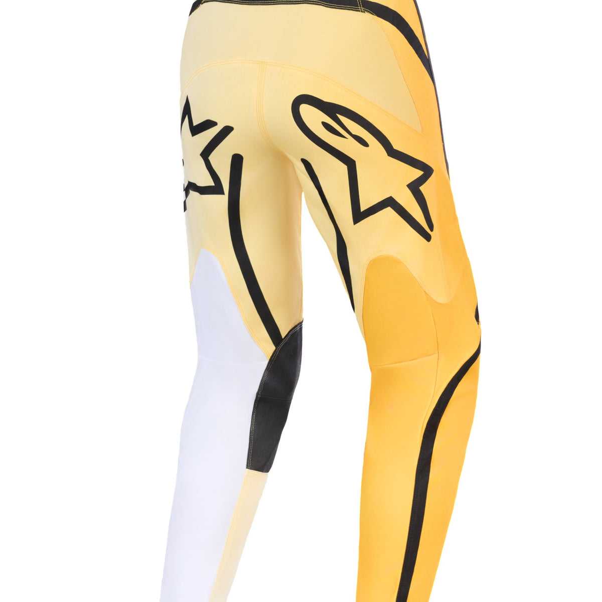 Alpinestars Fluid Apex Geel/Zwart Crossbroek