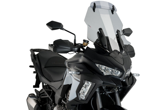 Puig Windscherm Touring met vizier Kawasaki Versys 1000 Se/Tourer/Gra smoke