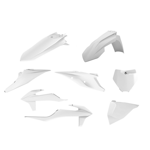 Polisport Plasticset Wit KTM 125 SX/150 SX 2019-2022