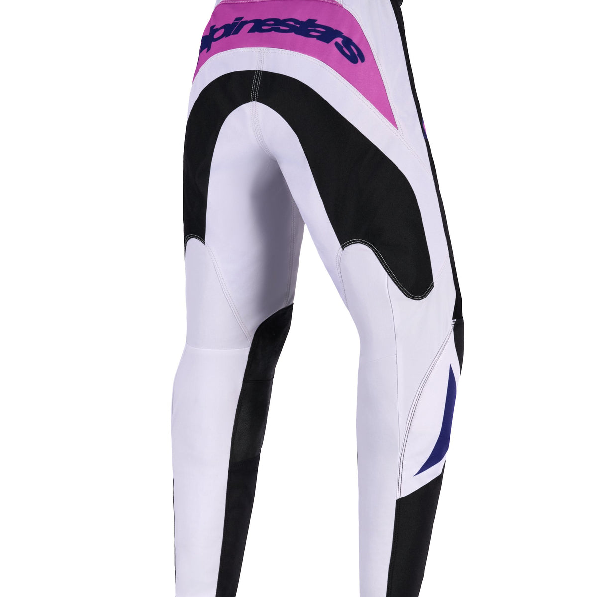 Alpinestars Youth Fluid Grid Schwarz/Grau/Lila Crosshose