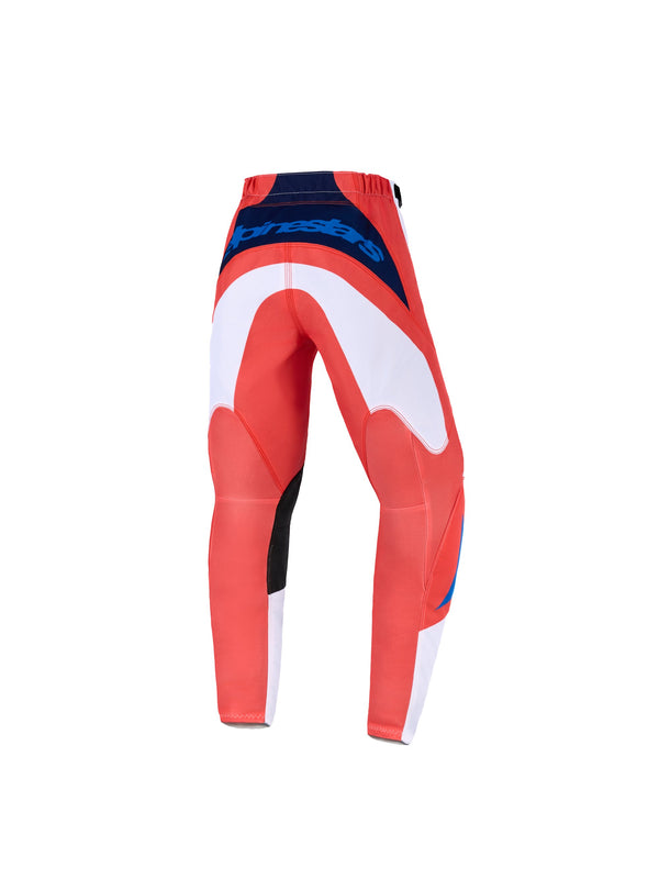 Alpinestars Youth Fluid Grid Oranje/UCLA Blauw Crossbroek