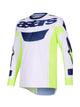 Alpinestars Racer Air Riway Grijs/Fluogeel/Blauw Crossshirt