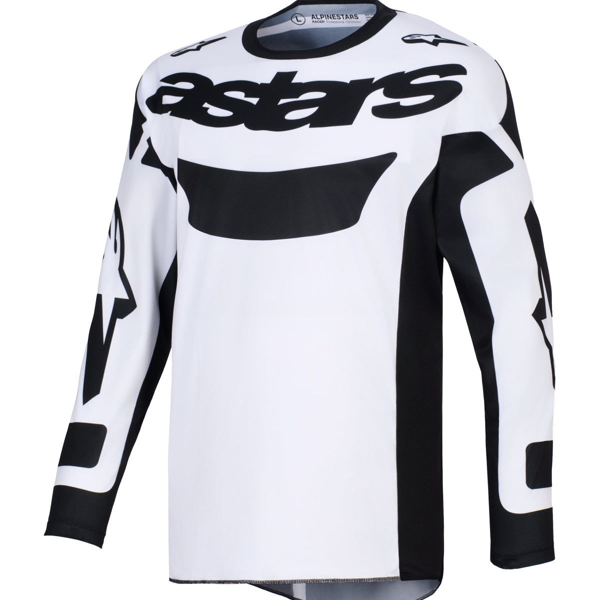 Alpinestars Racer Riway Weiß/Schwarz Cross-Shirt