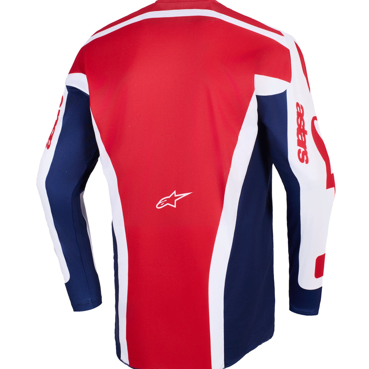 Alpinestars Racer Riway Weiß/Blau/Rot Cross-Trikot