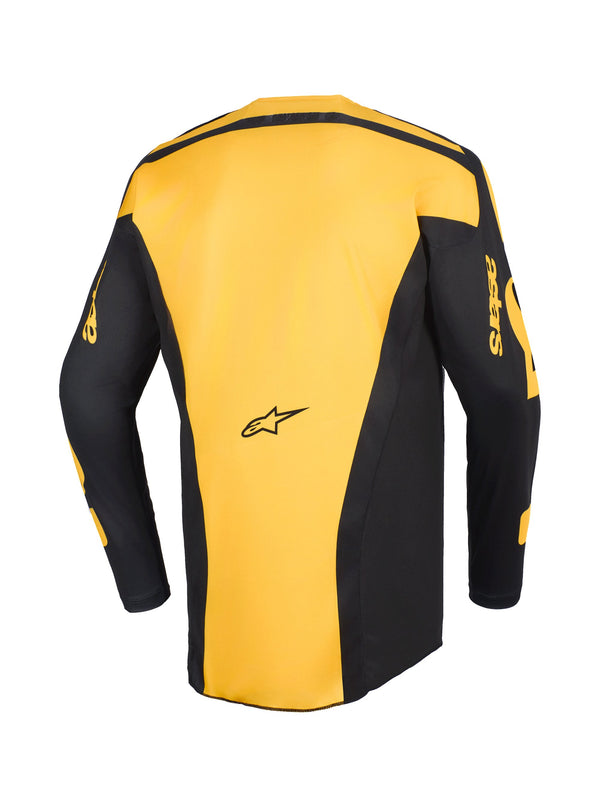 Alpinestars Racer Riway Gelb/Schwarz Cross-Shirt