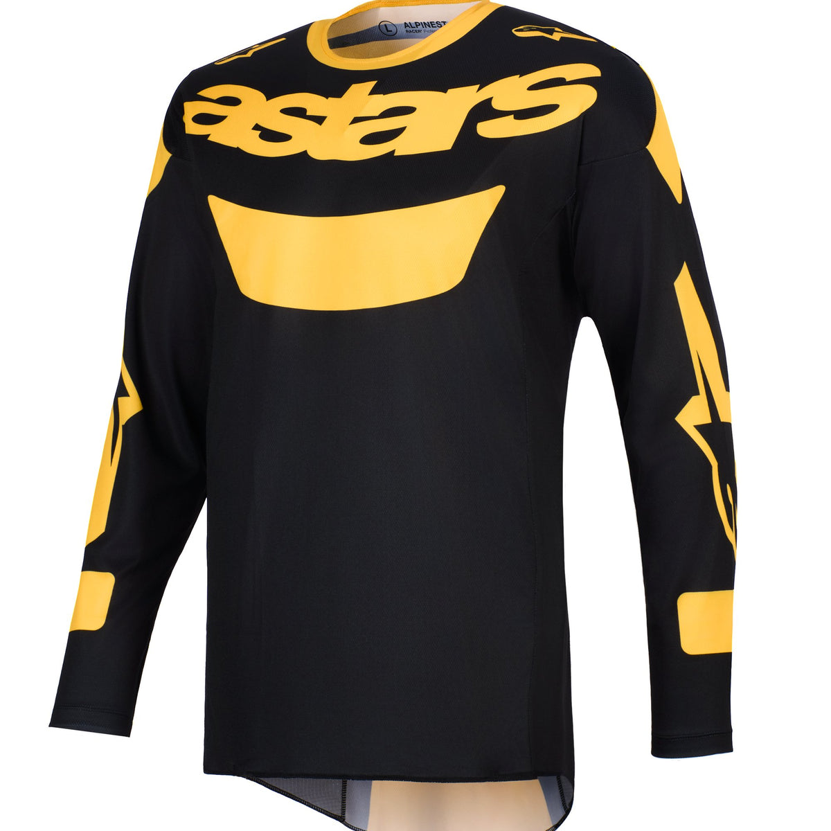 Alpinestars Racer Riway Gelb/Schwarz Cross-Shirt