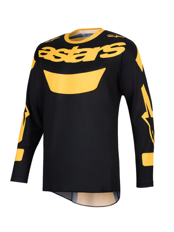 Alpinestars Racer Riway Gelb/Schwarz Cross-Shirt