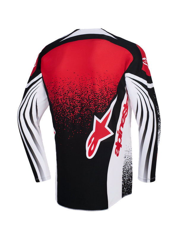 Alpinestars Techstar Nomur Zwart/Wit/Rood Crossshirt