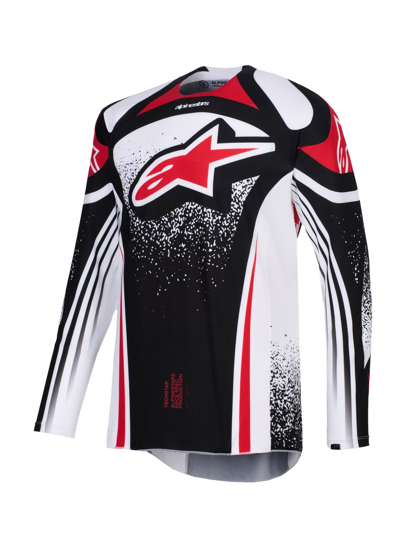 Alpinestars Techstar Nomur Black/White/Red Motocross Jersey