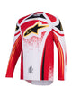 Alpinestars Techstar Nomur Grijs/Rood/Zwart Crossshirt