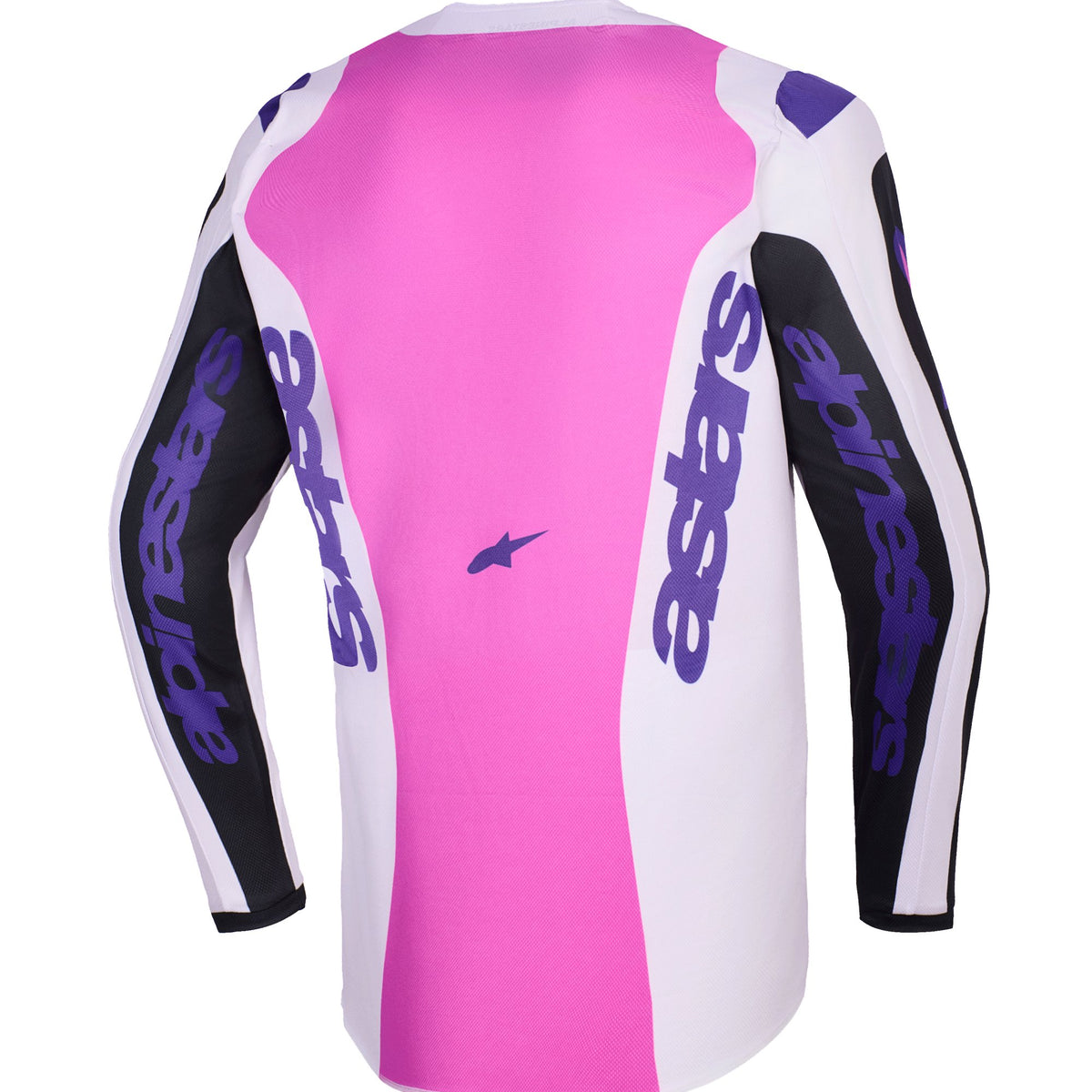 Alpinestars Fluid Grid Schwarz/Grau/Violett Cross-Trikot