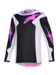 Alpinestars Fluid Grid Zwart/Grijs/Paars Crossshirt