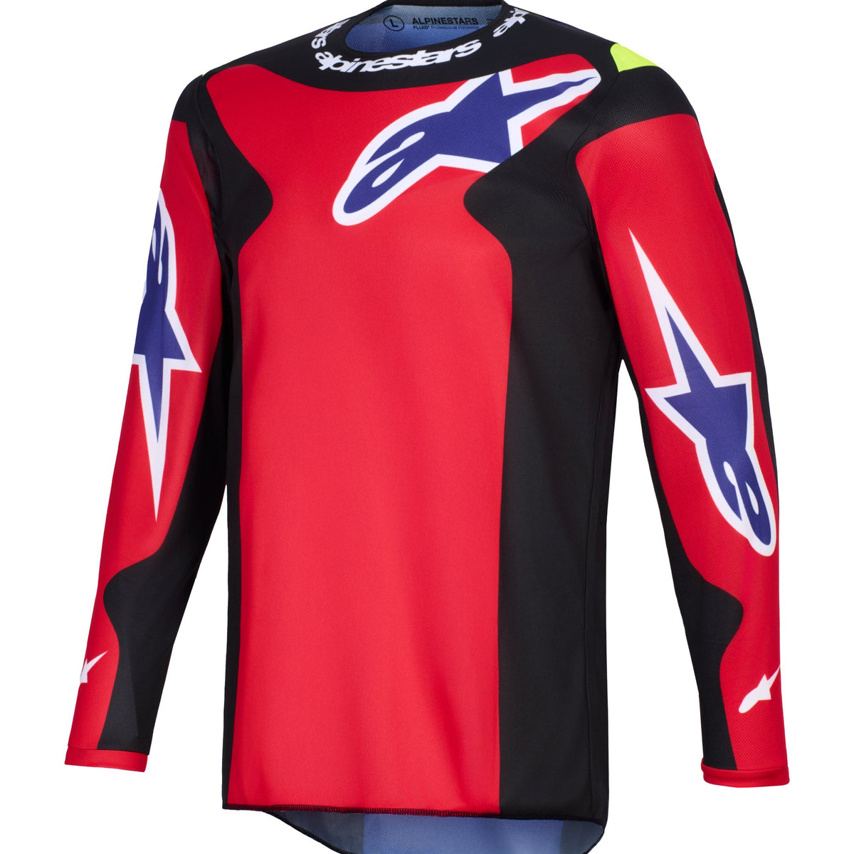 Alpinestars Fluid Grid Red/Black/Purple Motocross Jersey