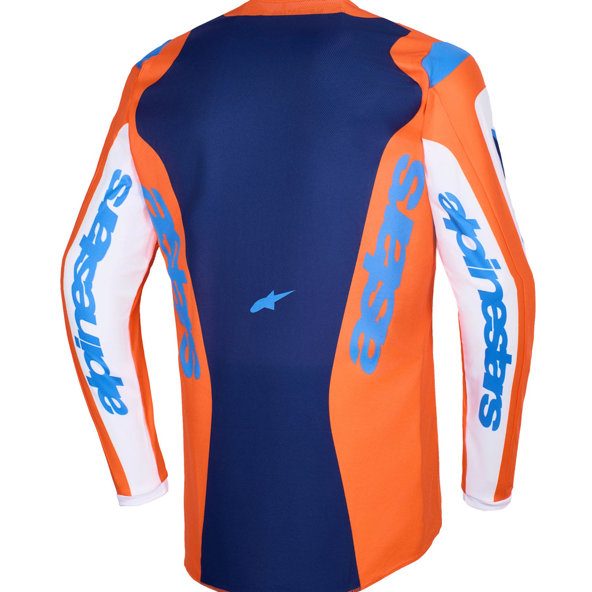 Alpinestars Fluid Grid Oranje/UCLA Blauw Crossshirt