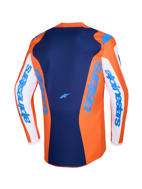 Alpinestars Fluid Grid Orange/UCLA Blue Cross-Shirt