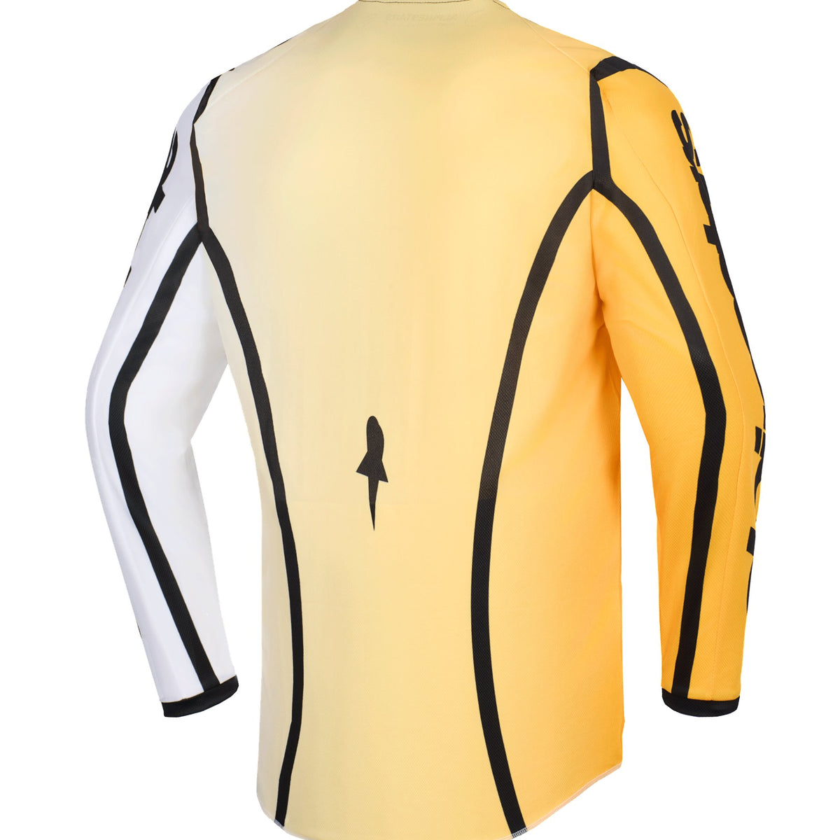 Alpinestars Fluid Apex Gelb/Schwarz Cross-Shirt