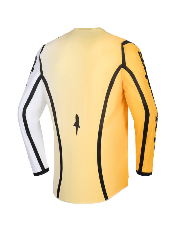 Alpinestars Fluid Apex Gelb/Schwarz Cross-Shirt