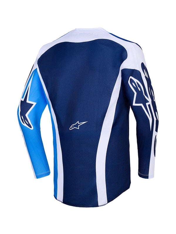Alpinestars Racer Air Portl UCLA Blau/Weiß Crosshemd