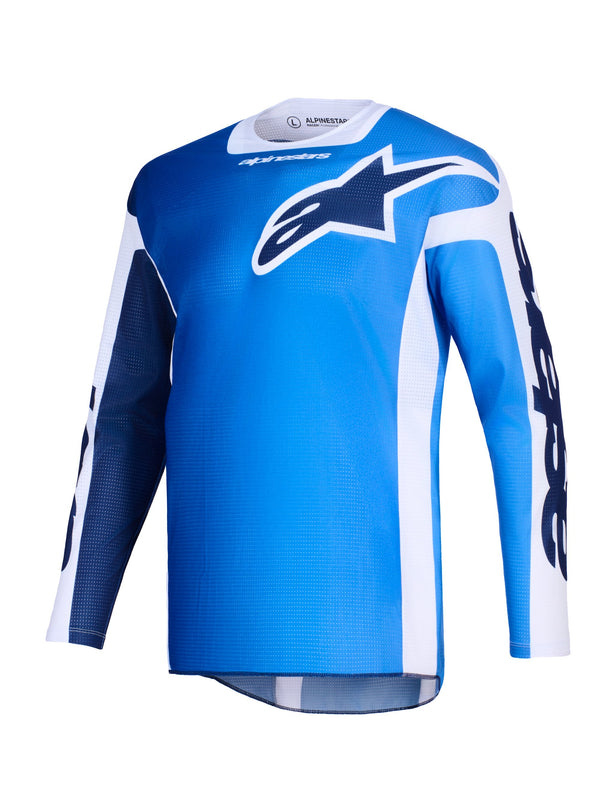 Alpinestars Racer Air Portl UCLA Blau/Weiß Crosshemd