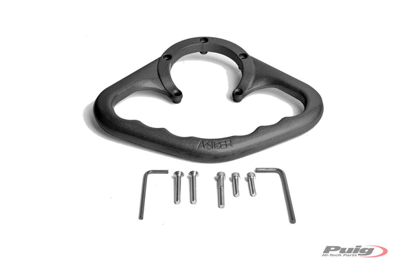 Puig Duohandgreep Z900/Z400/NINJA 650/NINJA 400/ZX6R 636 zwart