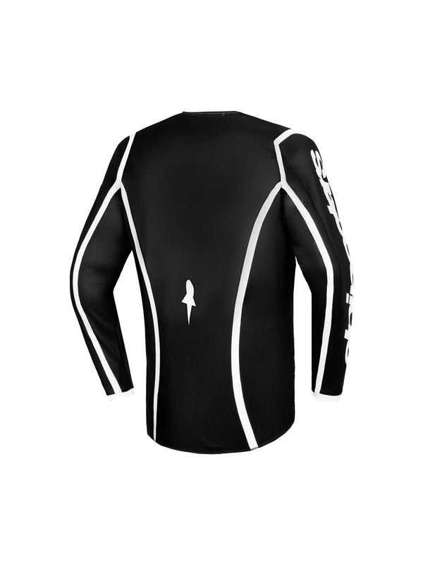 Alpinestars Youth Fluid Apex Schwarz/Grau Cross-Trikot