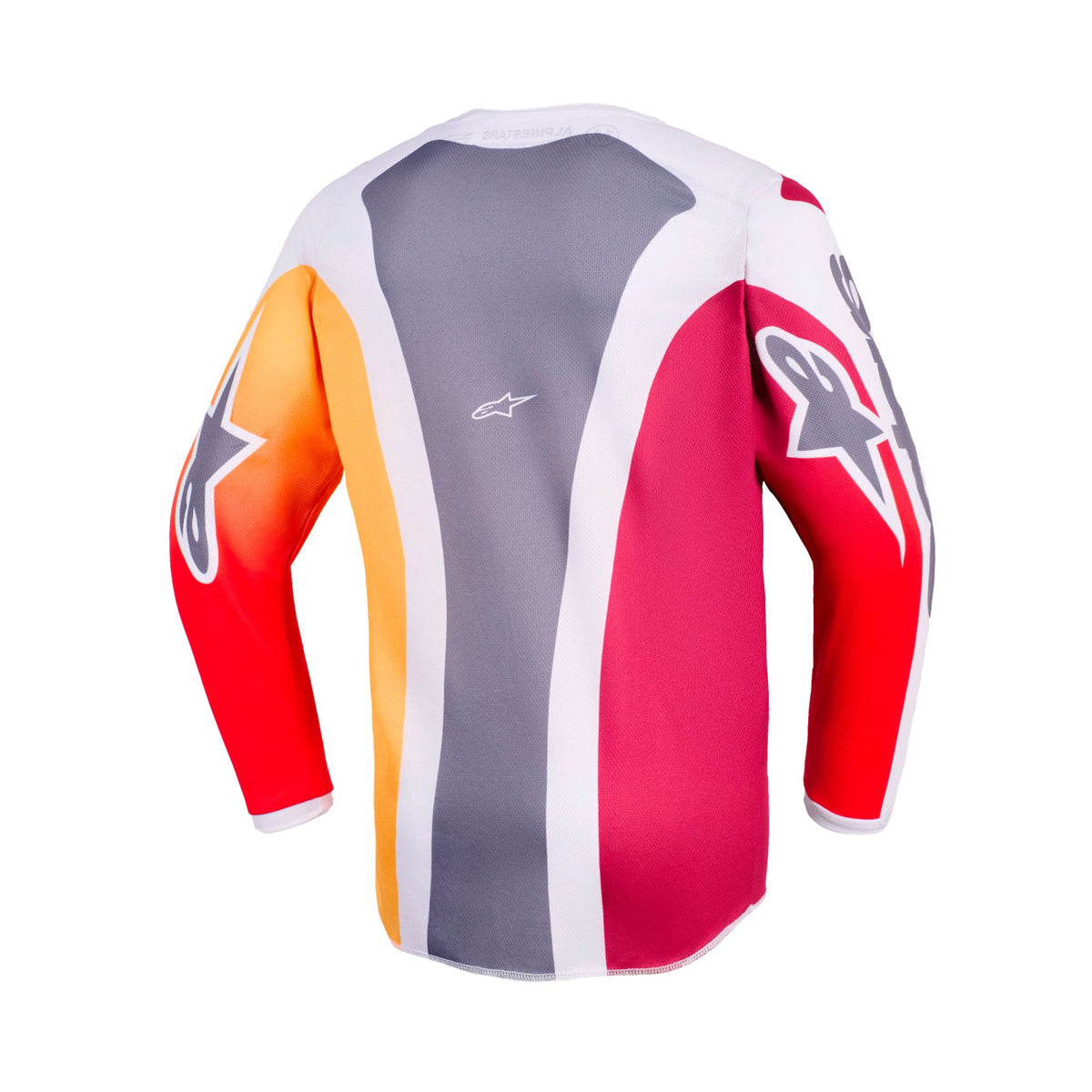 Alpinestars Youth Fluid Portl Rot/Grau Cross-Trikot