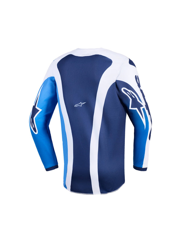 Alpinestars Jugend Fluid Portl UCLA Blau/Weiß Motocross-Trikot