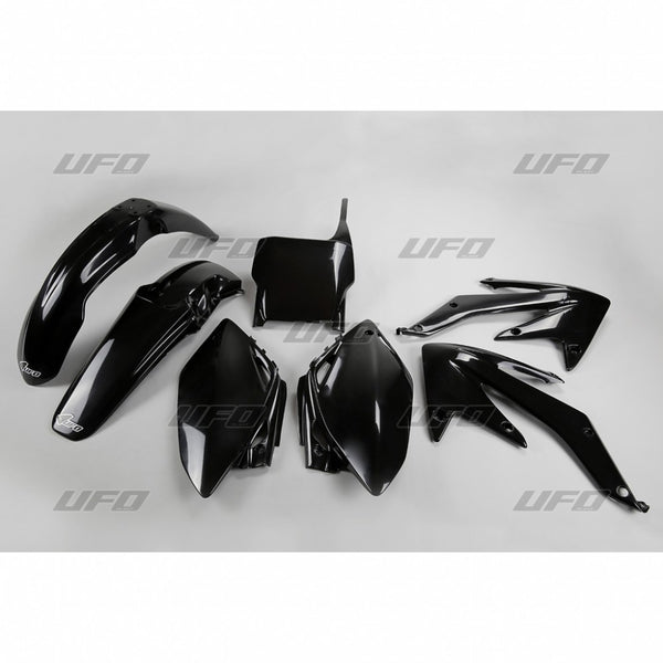 UFO Plasticset Zwart Honda CRF450 2007