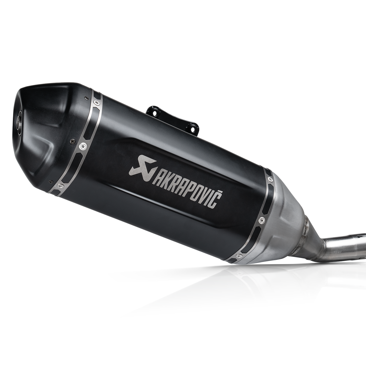 Akrapovic Slip-On Line Einddemper RVS Zwart Vespa Primavera 125 2024-2025, productfoto 1