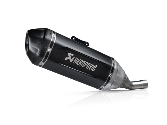 Akrapovic Slip-On Line Einddemper RVS Zwart Vespa Primavera 125 2024-2025, productfoto 1
