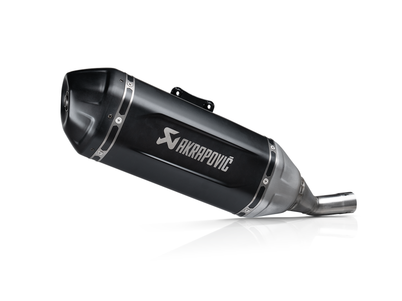 Akrapovic Slip-On Line Einddemper RVS Zwart Vespa Primavera 125 2024-2025, productfoto 1