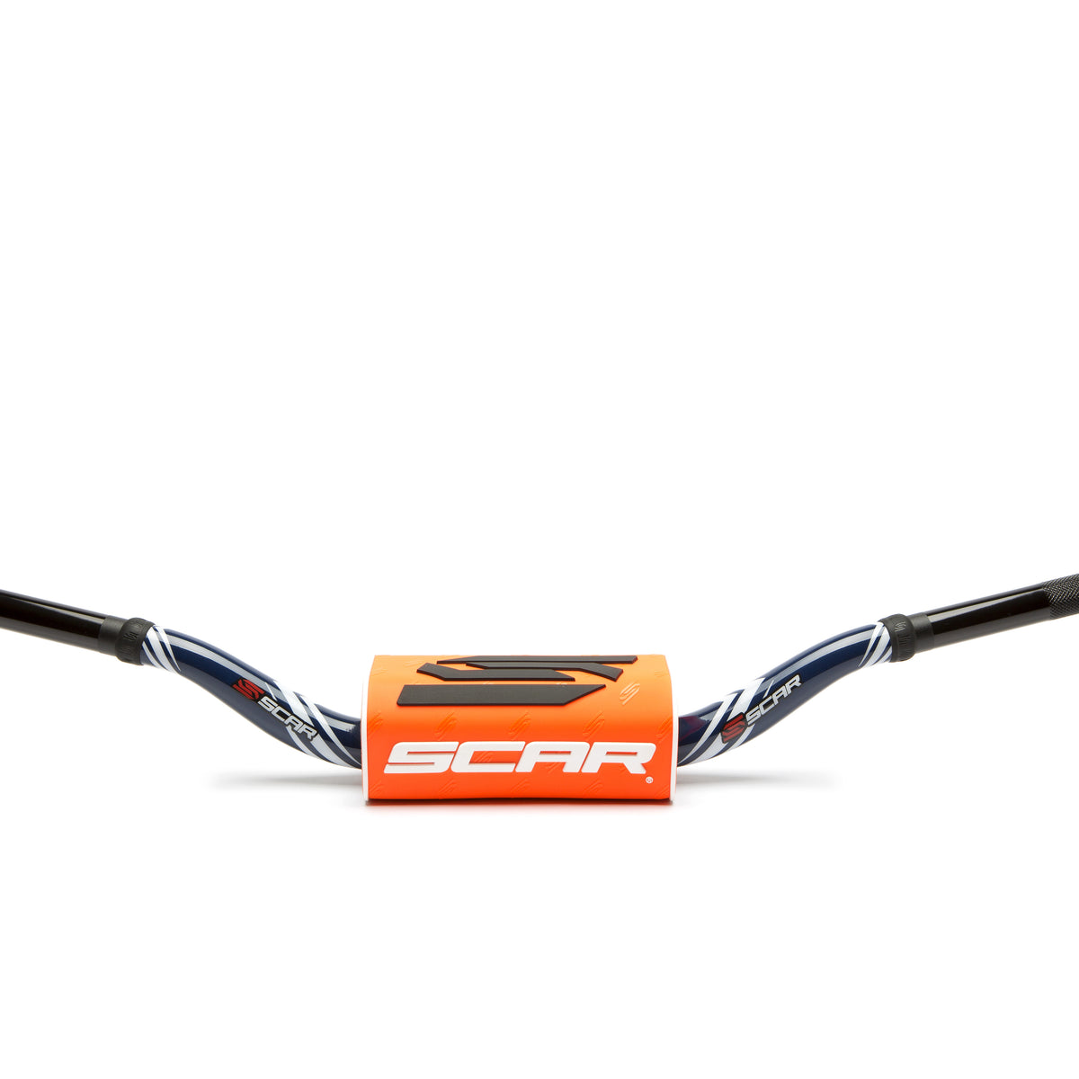 Scar O² Stuur Ø28,6 mm Yamaha YZ/YZF Stuur donkerblauw, Oranje