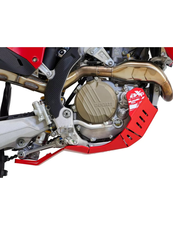 AXP Xtrem Carterplaat Ducati DESMO 450MX vanaf 2025 Rood