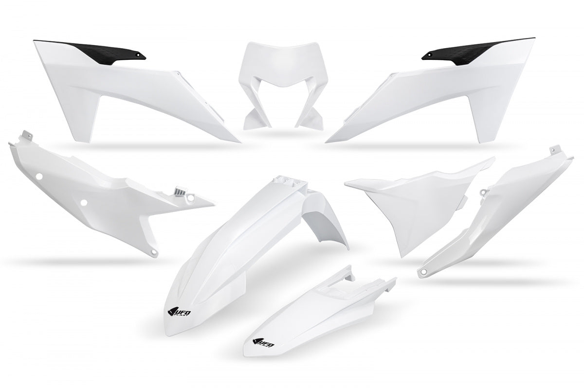 UFO Plasticset Wit KTM 150 EXC/250 EXC
