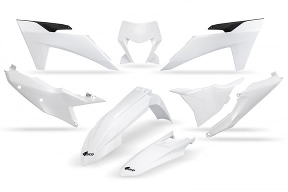 UFO Plasticset Wit KTM 150 EXC/250 EXC