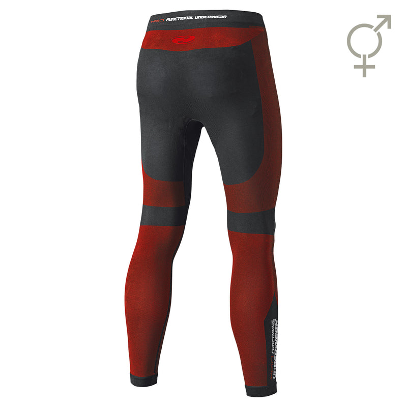Held 3D Skin Warm Basisbroek Lang Zwart Rood