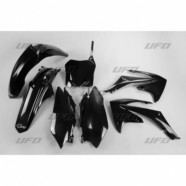 UFO Plasticset Zwart Honda CRF250R/CRF450R 2009-2010